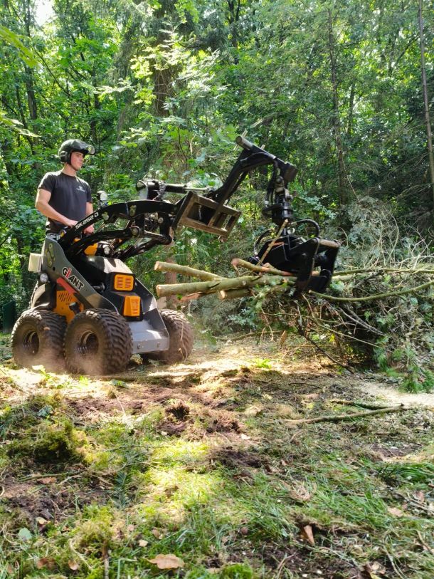 Hans Boogaard Boomverzorging aan het werk